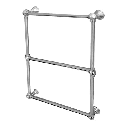 Kingston Brass DTC322419CP 24-Inch Wall Mount Towel Rack, Polished Chrome DTC322419CP